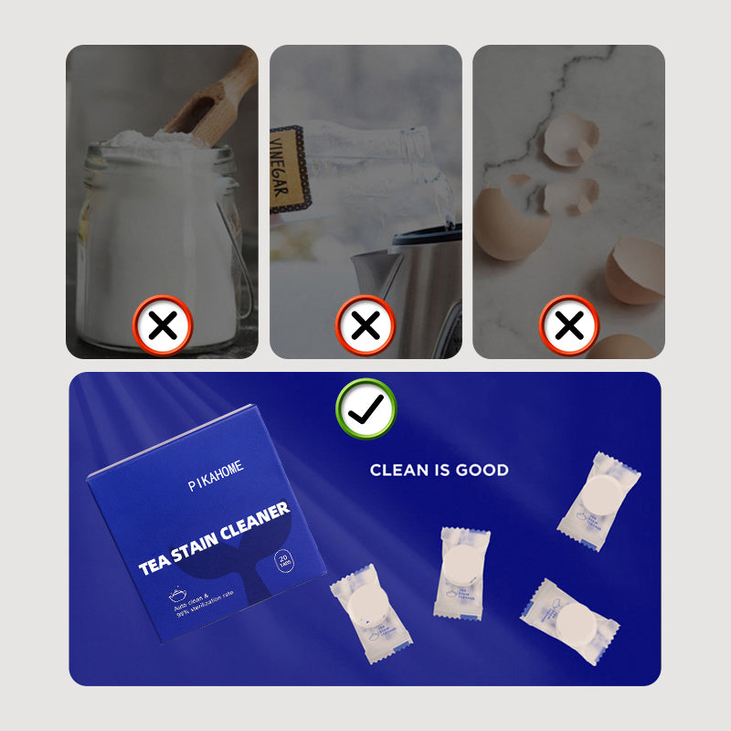 Multipurpose Tea Stain Cleaning Effervescent Tablets
