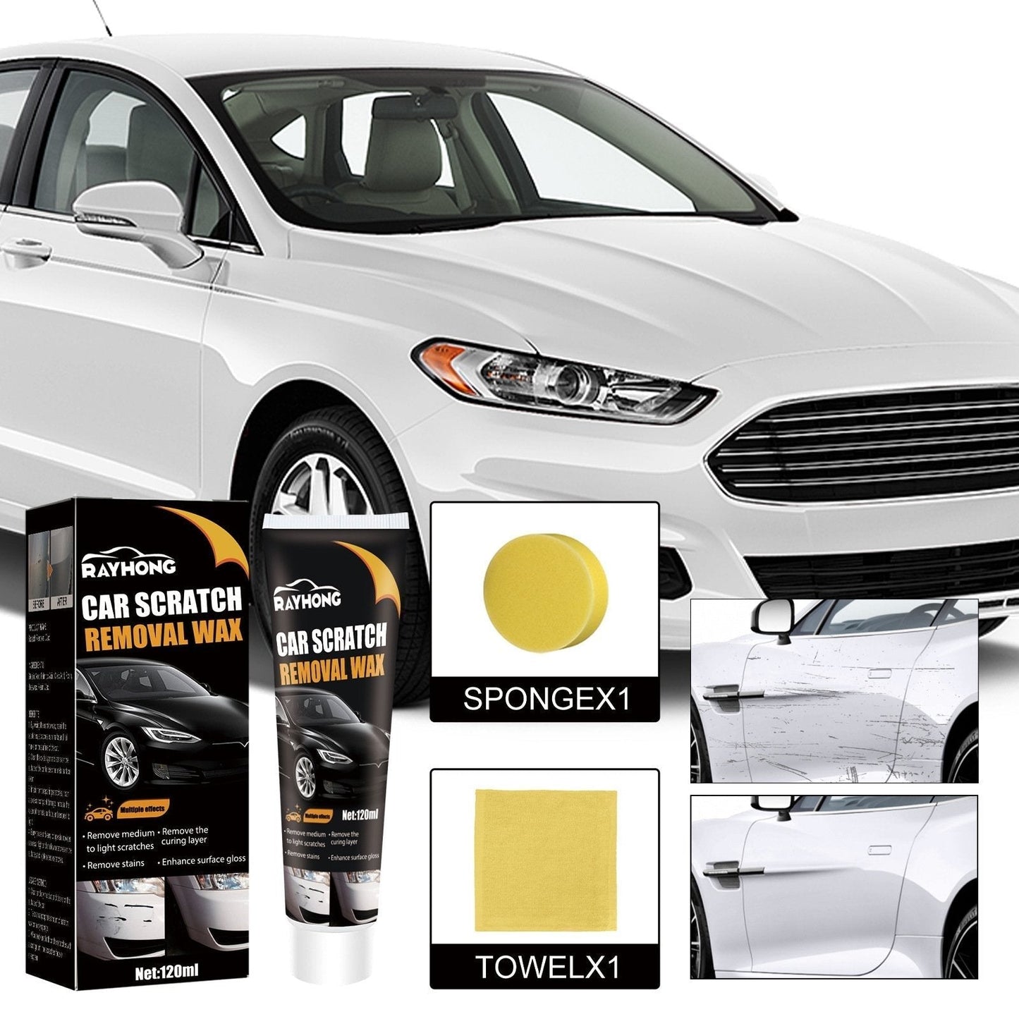 🔥Last Day 49% OFF🔥Auto-Kratzer-Reparatur-Wachs🧨Ein Must-Have für das neue Auto