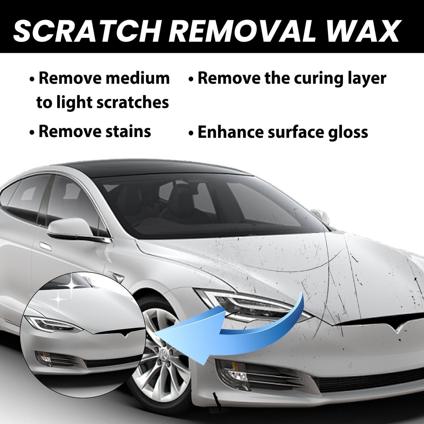 🔥Last Day 49% OFF🔥Auto-Kratzer-Reparatur-Wachs🧨Ein Must-Have für das neue Auto