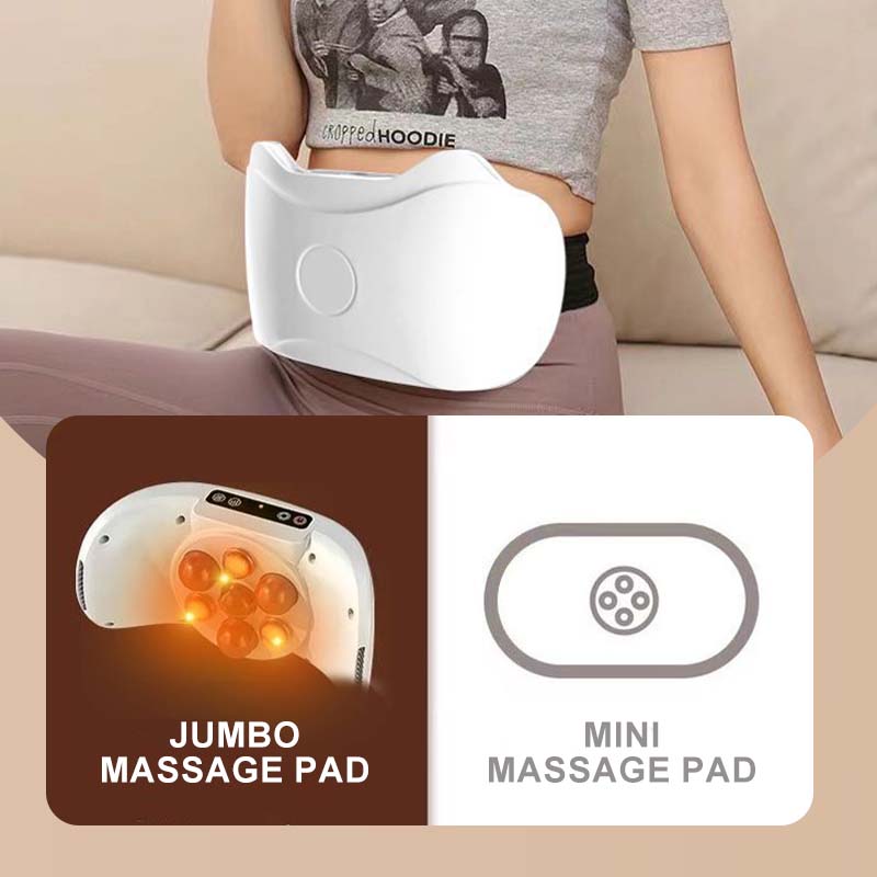 Elektrische draadloze buikmassager voor vetverbranding en spijsvertering