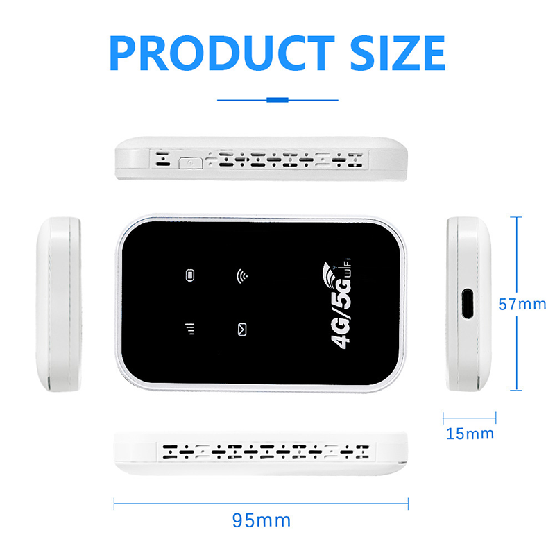 150 Mbps Pocket 4G Mobiele Wi-Fi Router