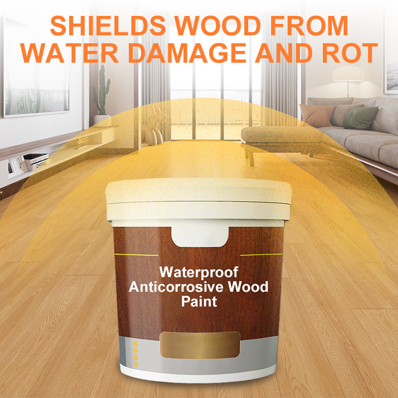 🔥Hete Uitverkoop 50% UIT🔥Waterbestendige Anticorrosieve Houtverf - Bescherming, Renovatie, Kleurverandering