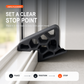 🔥1 kopen, 1 gratis🚪Deurstopper voor schuiframen & balkondeuren – beperkt openingshoek, voorkomt harde stoten & beschermt kozijnen.✨🛡️