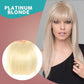 Naadloze 3D Clip-In Bangs Hair Extensions