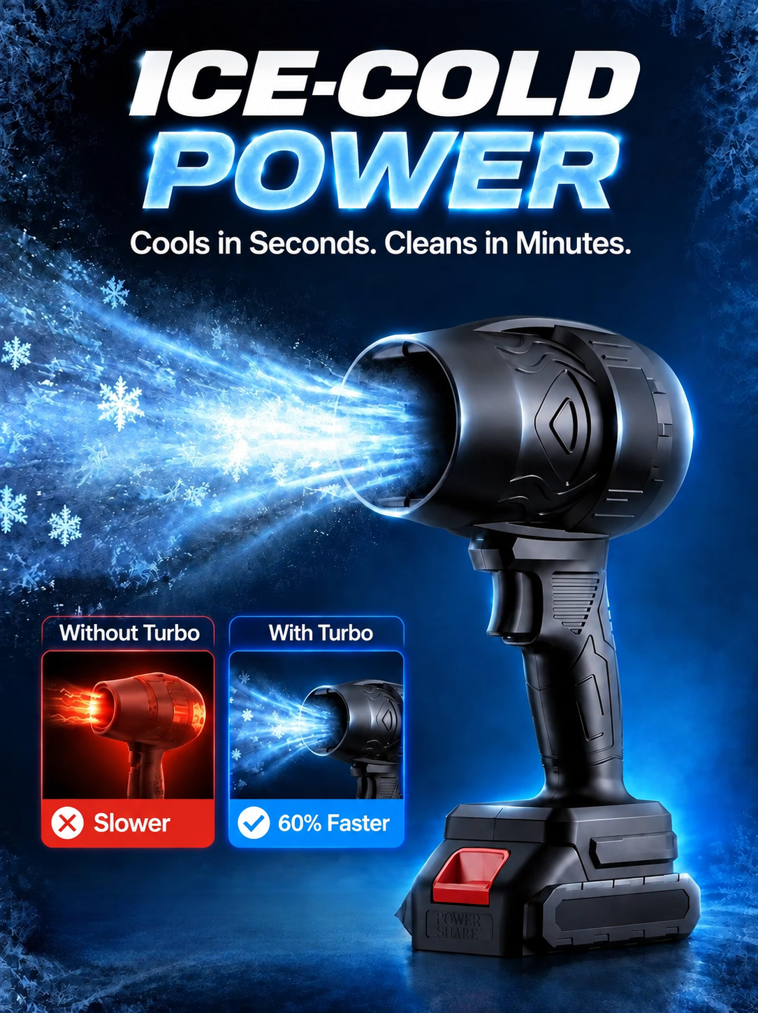 🔥HETE AANBIEDING🔥Handmatige Turbo‑Power Blazer