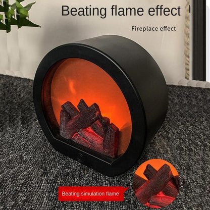 🪔 【Vlamloze LED-haardlantaarn】— Breng de gezellige gloed van een open haard naar elke muur! 🌌✨