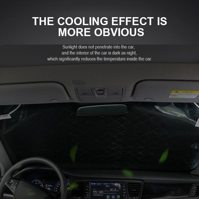 ❄️Voorruit Smart Glass Magnetische Car Snow Cover