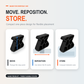 🔥1 kopen, 1 gratis🚪Deurstopper voor schuiframen & balkondeuren – beperkt openingshoek, voorkomt harde stoten & beschermt kozijnen.✨🛡️