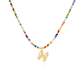 💜LAST DAY PROMOTION - 50%OFF💜 Letter Beaded Necklace for Women🔤A-Z
