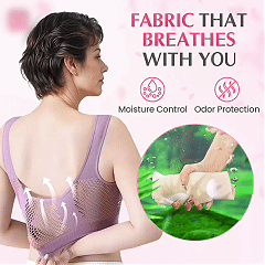 【✨1+1 gratis – 2 stuks】Comfortabele, knooploze en vormgevende bh van puur katoen