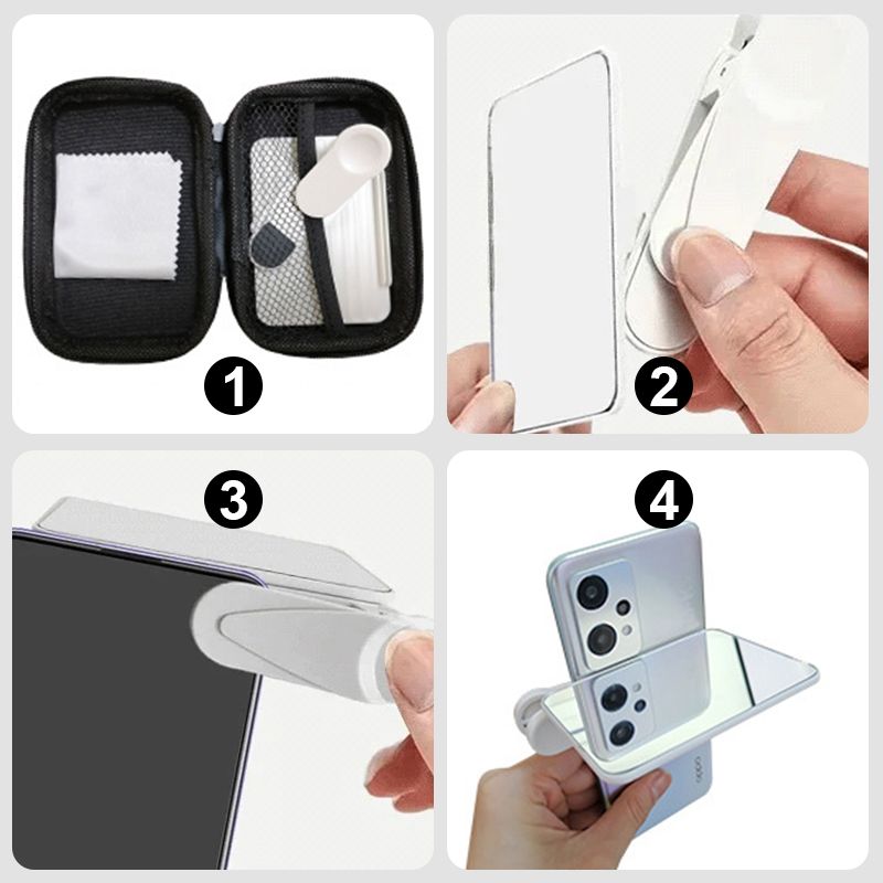 📸🌌Smartphone Camera Spiegel Reflectie Clip Kit