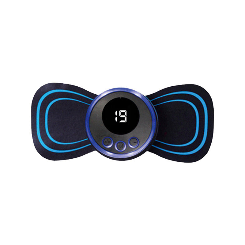 🔥50% korting speciale aanbieding🔥 Draagbare massager met 8 standen en LCD-scherm - Mini spierstimulator voor pijnverlichting