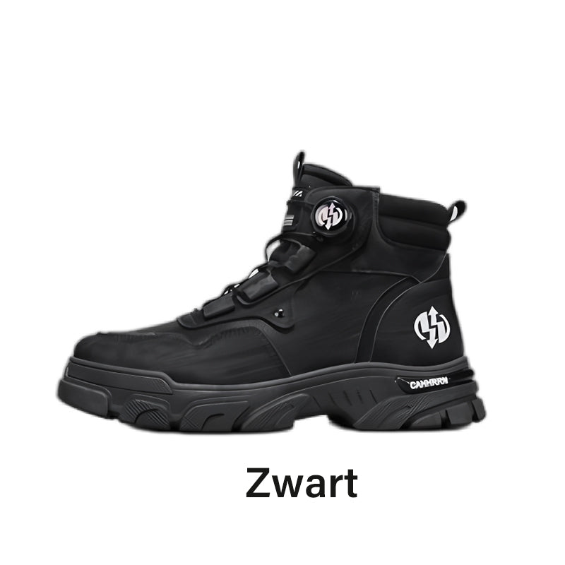 Heren outdoor werkschoenen met draaibare gesp (waterdicht, antislip, comfortabel en ademend)