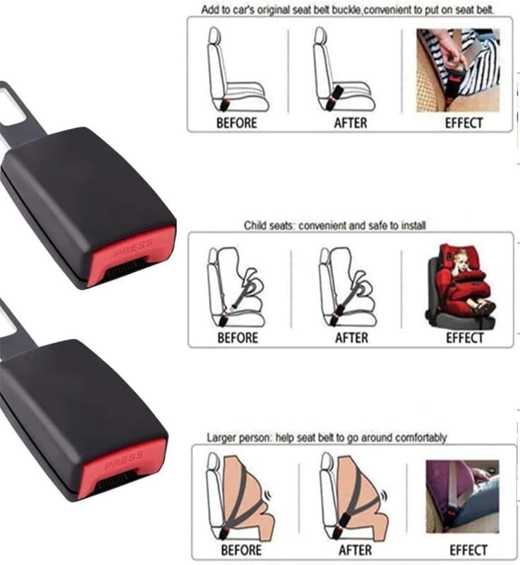 🎁Verlengstuk voor autogordelsluiting Gordelclips🚗