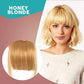 Naadloze 3D Clip-In Bangs Hair Extensions