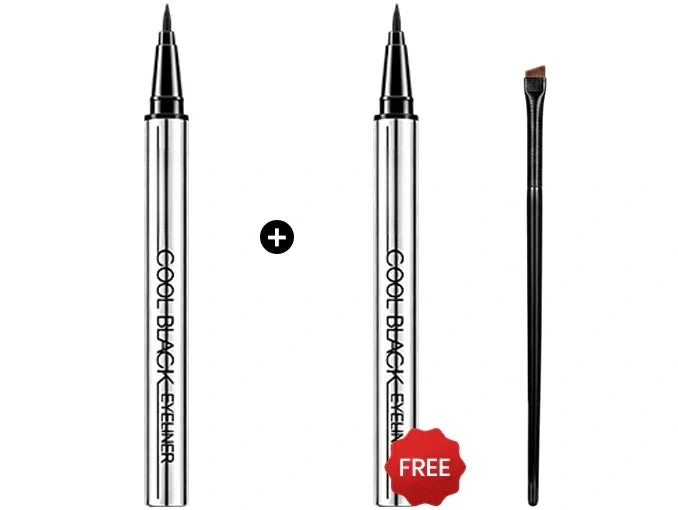 ✨ Waterdichte, veegvaste eyeliner – 24 uur lang intens zwart en uiterste precisie! ✨
