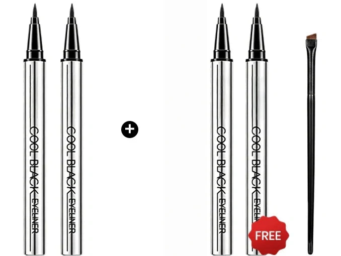 ✨ Waterdichte, veegvaste eyeliner – 24 uur lang intens zwart en uiterste precisie! ✨
