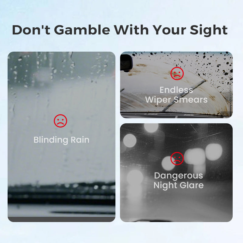 🎁 Tijdelijke aanbieding—Autoglas Zijruit Oliefilm Verwijderingsreiniger🚗