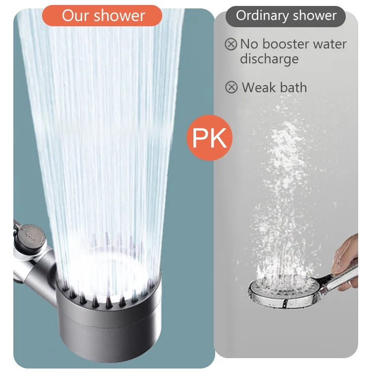 Multifunctionele douche voor massage en huidverzorging