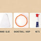 🏀Canestro da basket portatile in plastica autoadesivo per interni/esterni con accessori⛹️