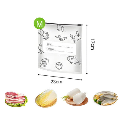 🍗Koop 2, krijg 1 gratis 🥦Herbruikbare afsluitbare opbergzakken van aluminiumfolie