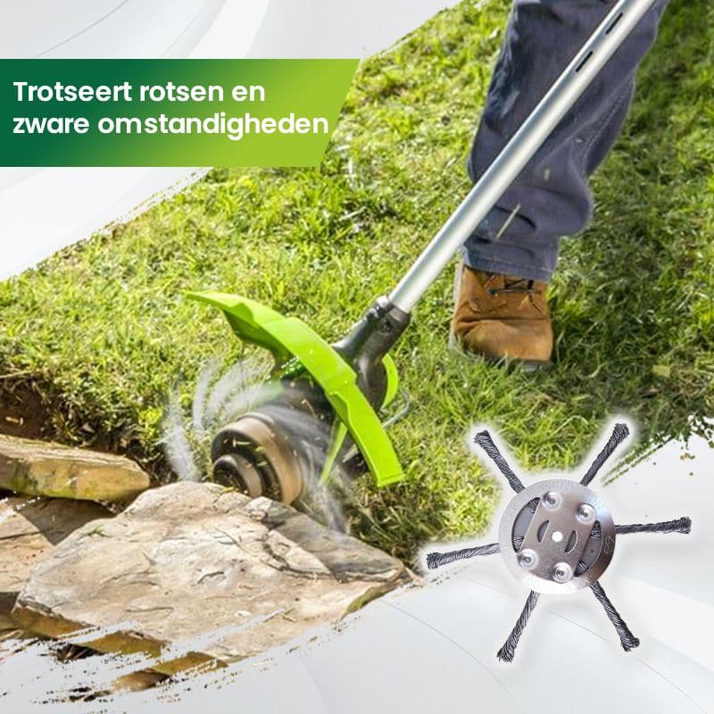 🟔58% KORTING!🟔🟔Vervangingskop voor draadtrimmer, grasmaaikop van staaldraad🌿