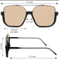 😎Zomeroutfit essentieel voor op straat✨Modieuze lichtgewicht zonnebril met getinte lens