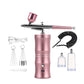 🎨 Elektrische Airbrush Kit met Compressor⚡ Precies Spuiten voor Modelbouw, Nagels, Taartdecoratie & Creatieve Projecten