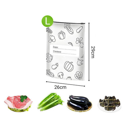 🍗Koop 2, krijg 1 gratis 🥦Herbruikbare afsluitbare opbergzakken van aluminiumfolie