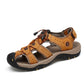 Comfortabele outdoor strandschoenen van leer