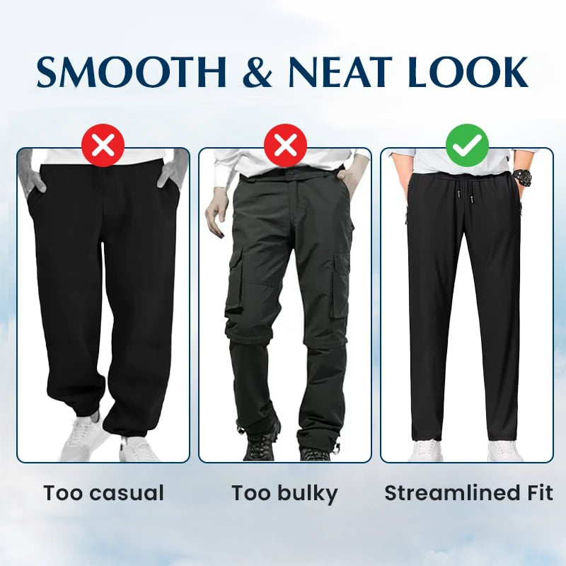 💖 LAATSTE DAG AANBIEDING! 60% KORTING 💖🎁 Ultrazachte, elastische unisex casual broek met perfecte drape