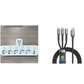 Slimme stekkerdoos met USB-poorten