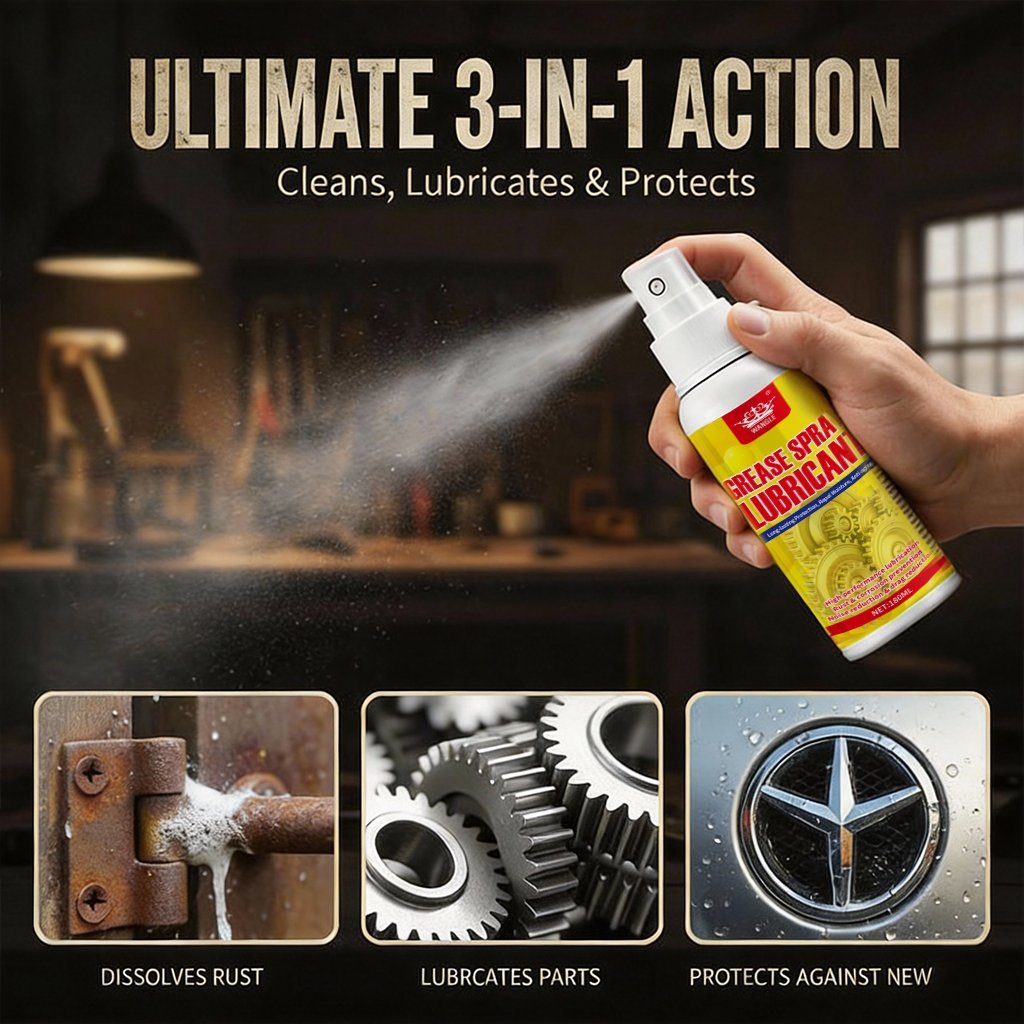 🔥 3-in-1 Roestverwijderaar – Spray, Wacht & Veeg | Helpt Roest te Verwijderen & Metaal Weer Frisser te Laten Uitzien | Voor Auto & Gereedschap