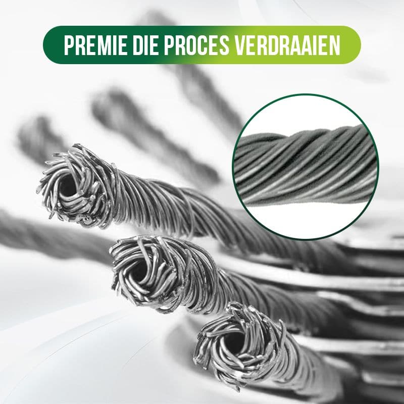 🟔58% KORTING!🟔🟔Vervangingskop voor draadtrimmer, grasmaaikop van staaldraad🌿