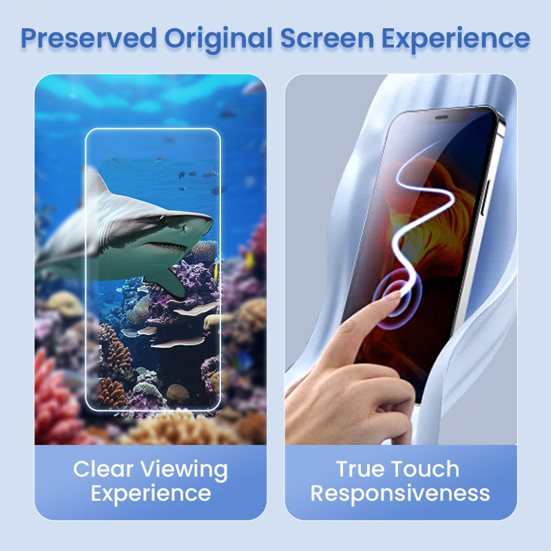 🔥50% UIT🔥4K HD/Anti-Sluipend Gehard Glas Screen Protector met Automatische Stofeliminatie Installatie voor iPhone