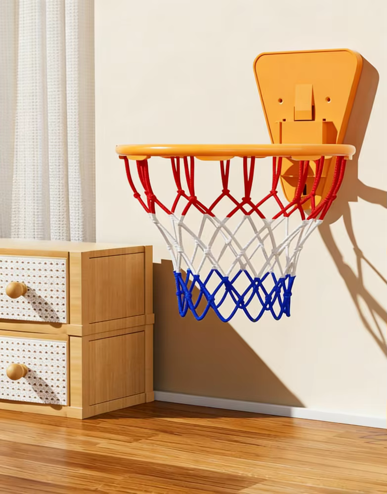 🏀Canestro da basket portatile in plastica autoadesivo per interni/esterni con accessori⛹️