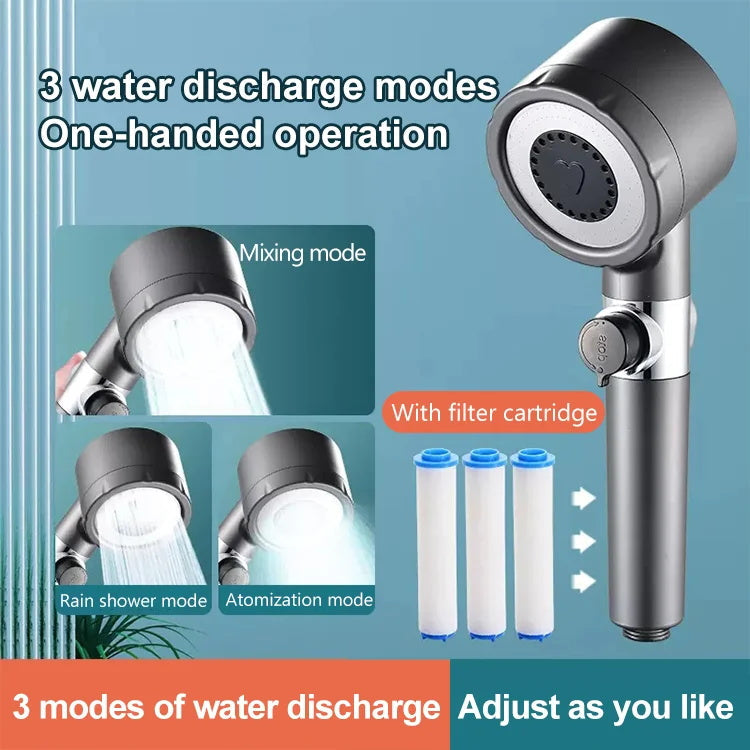 Multifunctionele douche voor massage en huidverzorging