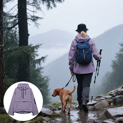 🍂Herfstuitverkoop 49% KORTING🍁🌧️💧3-in-1 waterdichte damesjas – regen, wind en kou, alles gedekt
