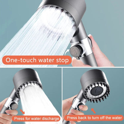 Multifunctionele douche voor massage en huidverzorging