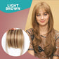 Naadloze 3D Clip-In Bangs Hair Extensions