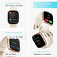⌚Slimme horloge voor dames en heren, fitnesstracker met beantwoorden/bellen, fitnesshorloge met slaaptracker/100 sporten/IP68 waterdichte stappenteller✨