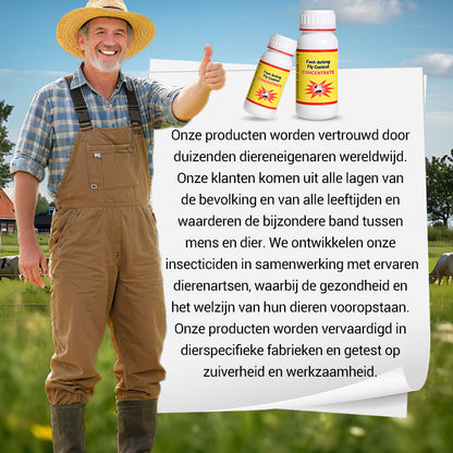Universeel Hoogrenderend en Veilig Vliegenbestrijdingsmiddel