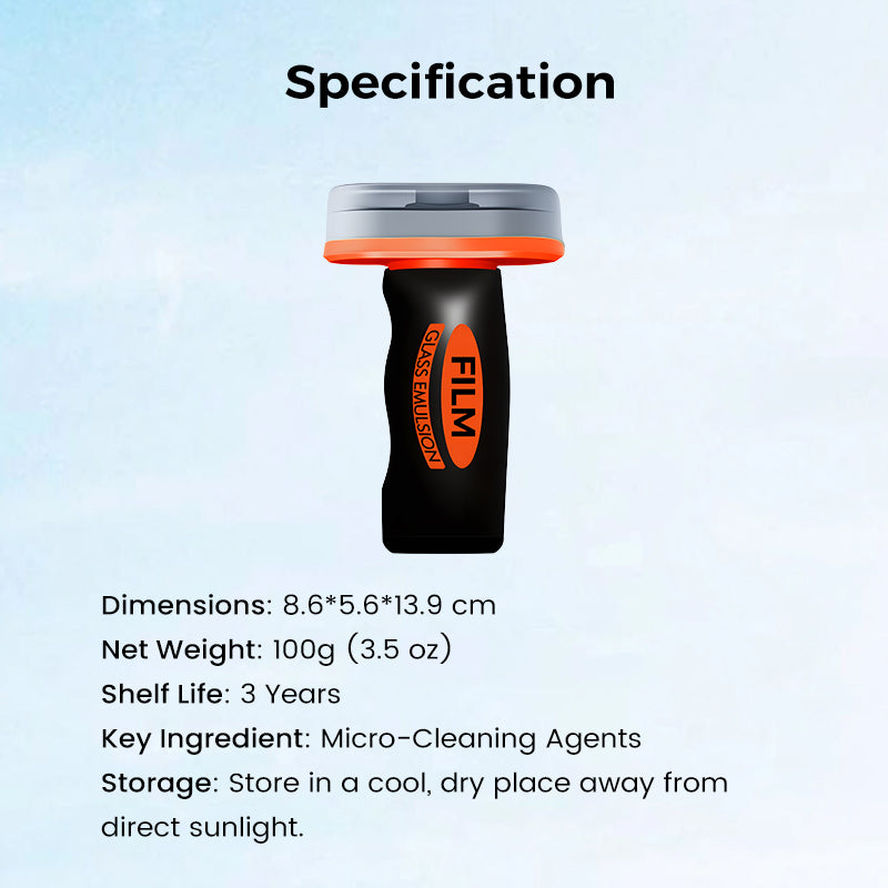 🎁 Tijdelijke aanbieding—Autoglas Zijruit Oliefilm Verwijderingsreiniger🚗