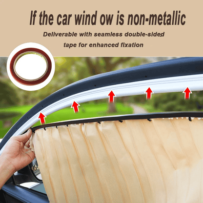 🌥️🔥 Universele magnetische zonnescherm voor zijruiten van de auto 🚗