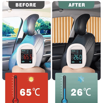 🌥️🔥 Universele magnetische zonnescherm voor zijruiten van de auto 🚗