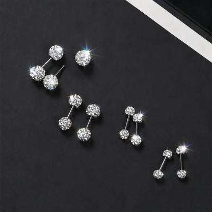 🌟Schitterende diamanten bolvormige oorbellen 🌟