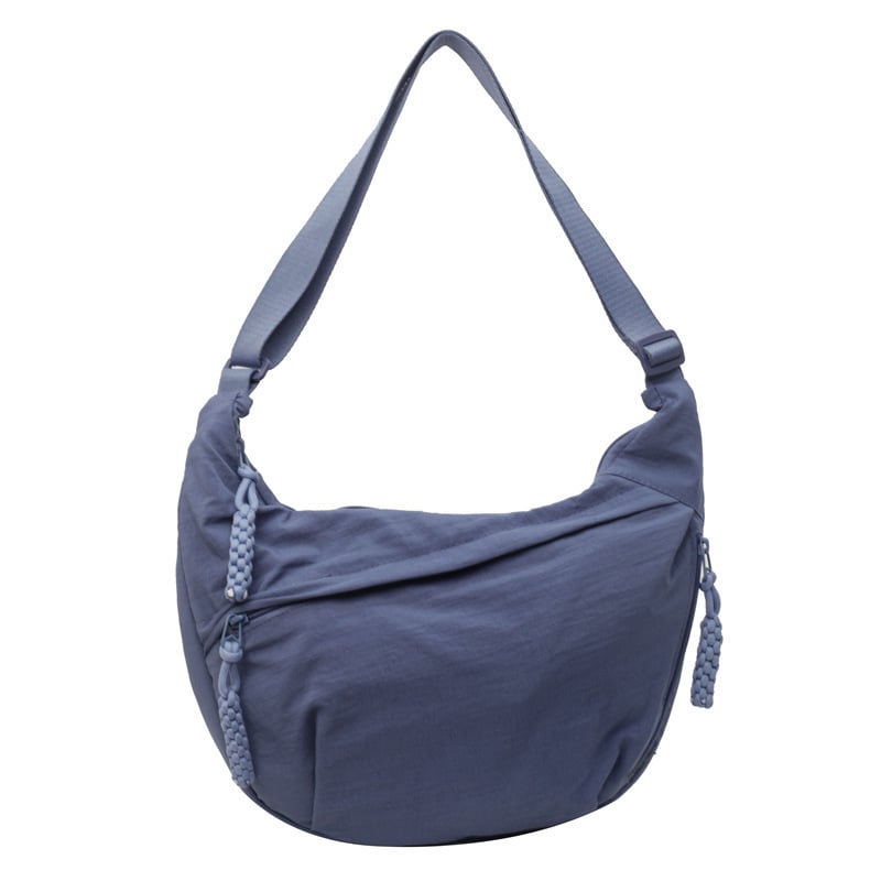 🎉Hete verkoop - 50% UITVERKOOP😍Designer Directe Verkoop👜Vrouwen Mode Effen Kleur Nylon Crossbody Hobo Tas