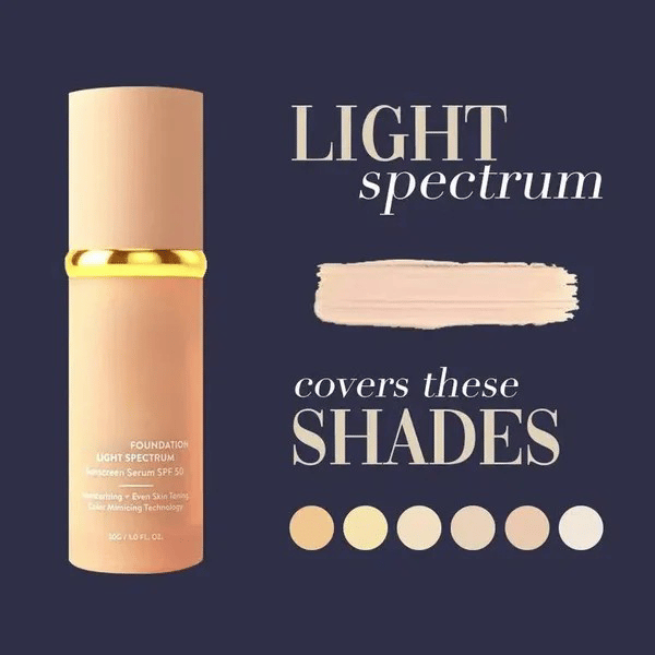 🔥HOT SALE 56% OFF🎁Foundation 4 in 1 - Light Spectrum