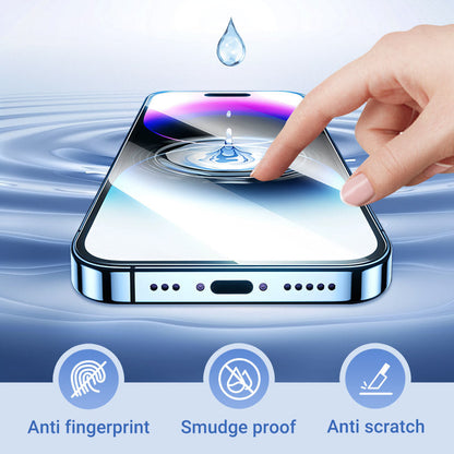 🔥50% UIT🔥4K HD/Anti-Sluipend Gehard Glas Screen Protector met Automatische Stofeliminatie Installatie voor iPhone