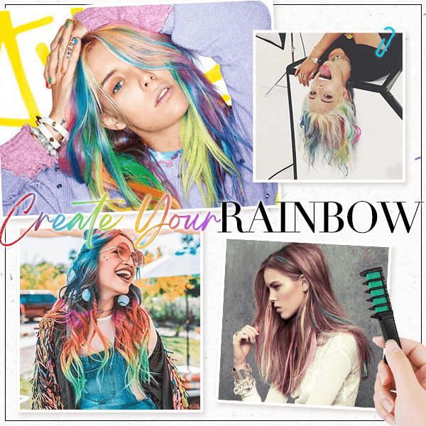 Feestelijke Fun Haarkrijt Kammen